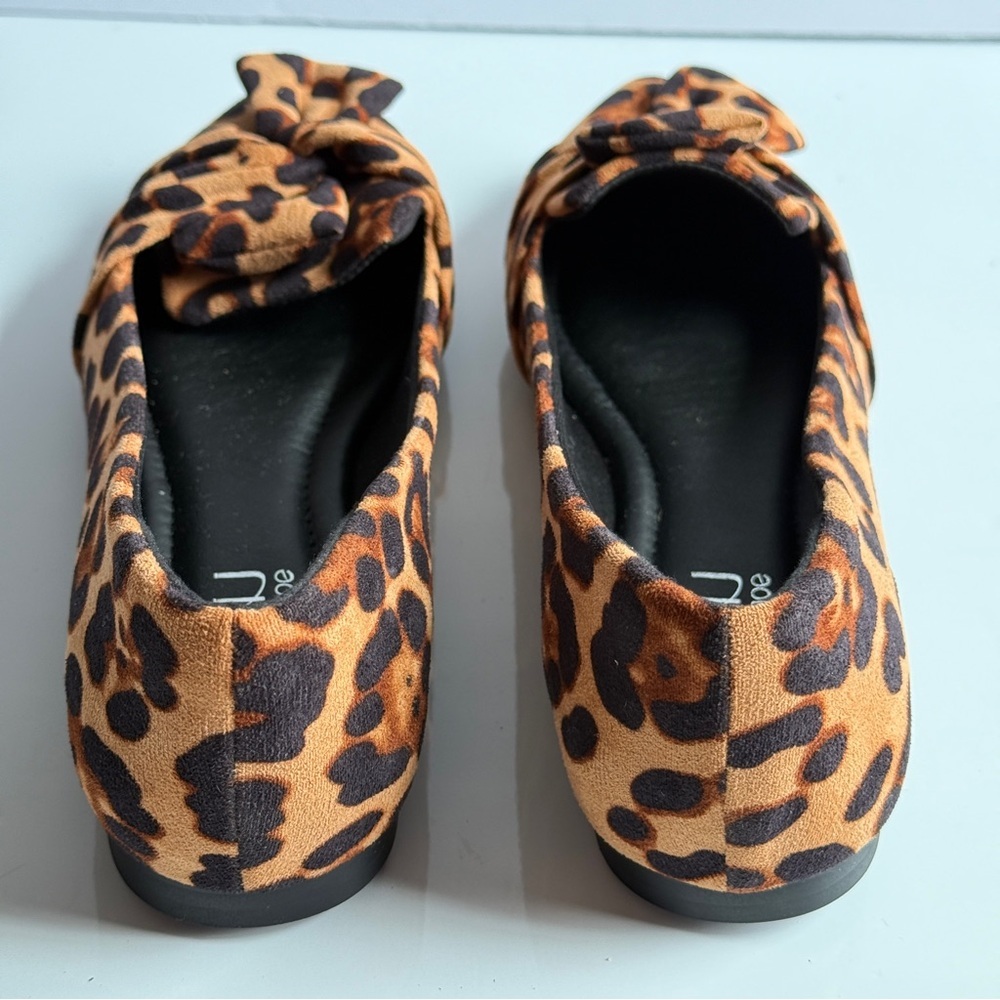 Musshoe Leopard Twist Casual Pointed Toe Flats - image 4
